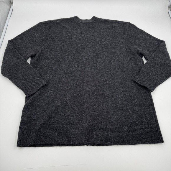 Pendleton Washable Wool Cardigan Sweater Pockets Gray Womens‎ Size L - Picture 7 of 10